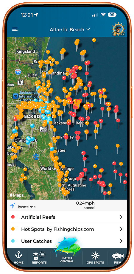Pro Angler GPS fishing app